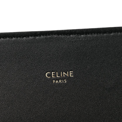Celine Sequin Asymetric Clutch  Black White 6 of 10