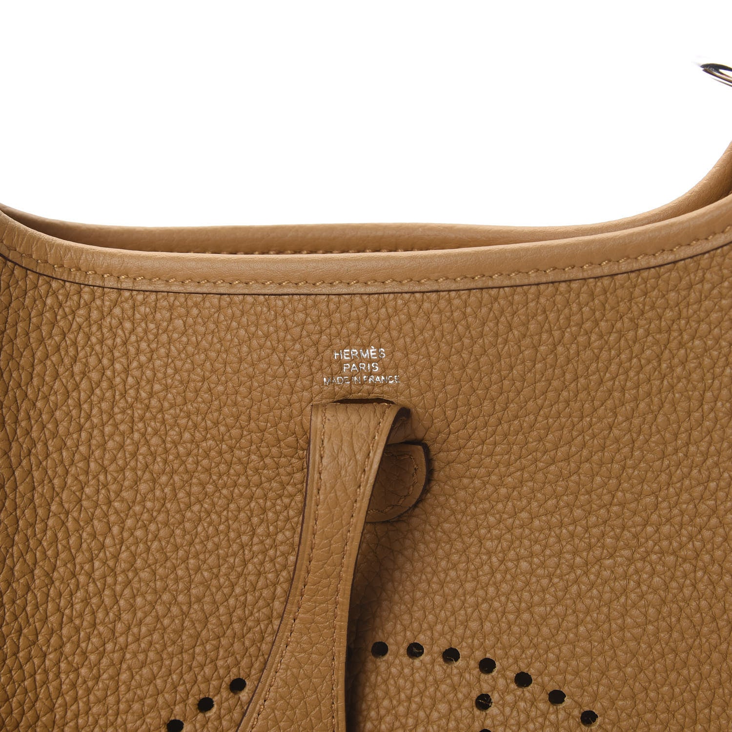 Hermes Taurillon Maurice Amazone Evelyne TPM Sesame Lime 8 of 10