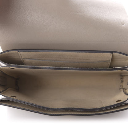 Chloe Suede Calfskin Small Faye Shoulder Bag Motty Grey 5 of 10