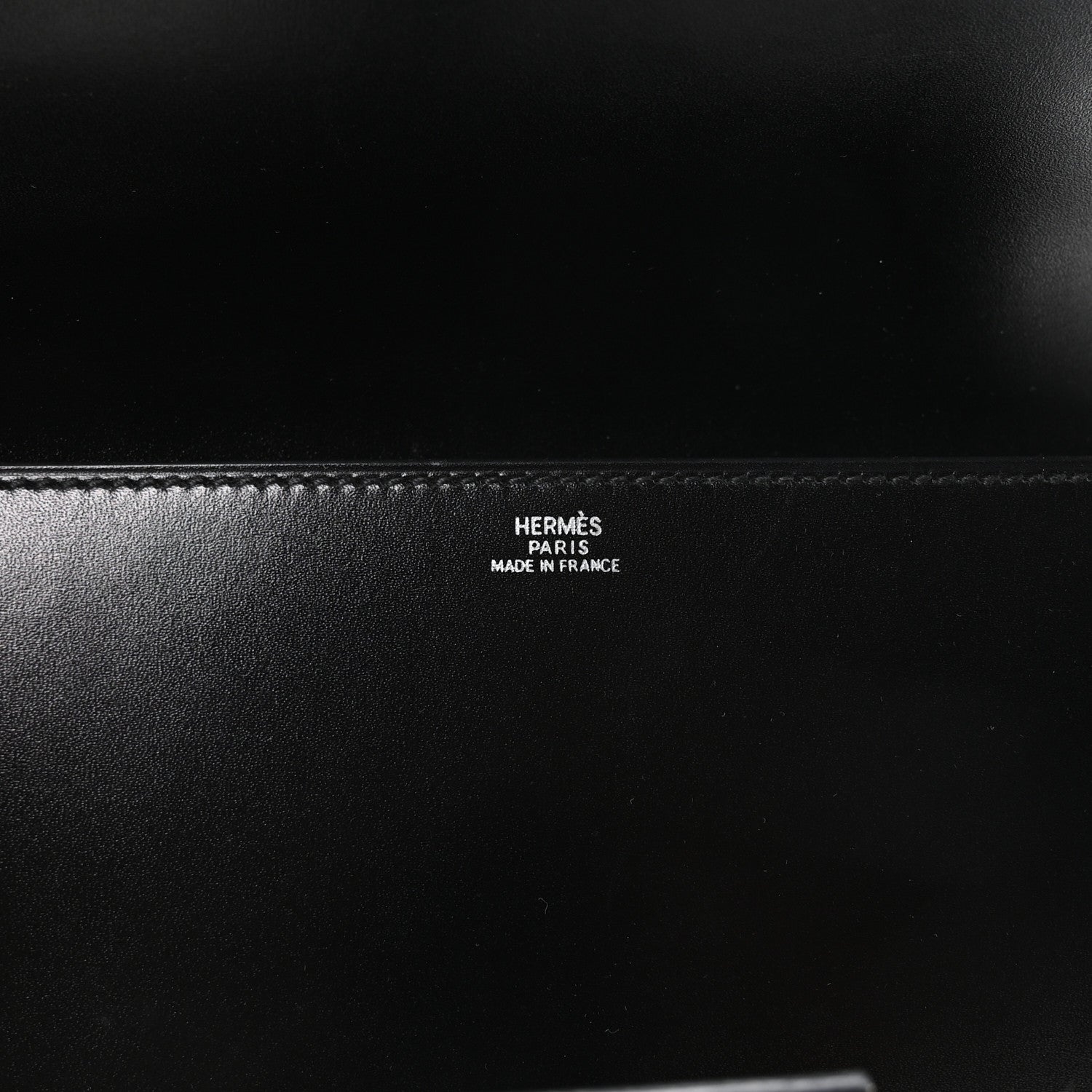 Hermes Box Medor 23 Clutch Black 6 of 7