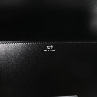 Hermes Box Medor 23 Clutch Black 6 of 7