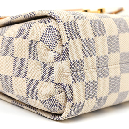 Louis Vuitton Damier Azur Braided Croisette Rose 8 of 11