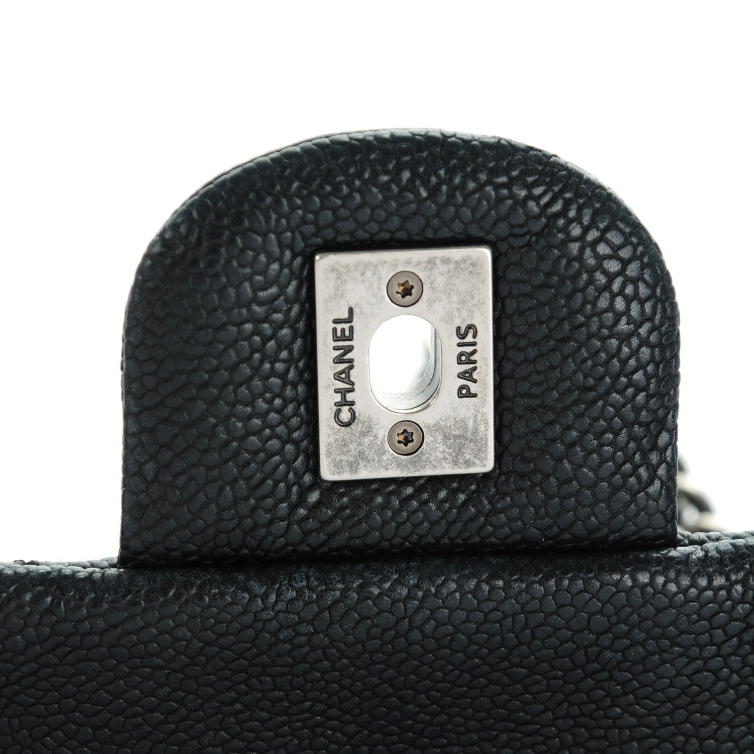 Chanel Caviar Quilted Medium Simply CC Flap Black 5 of 8