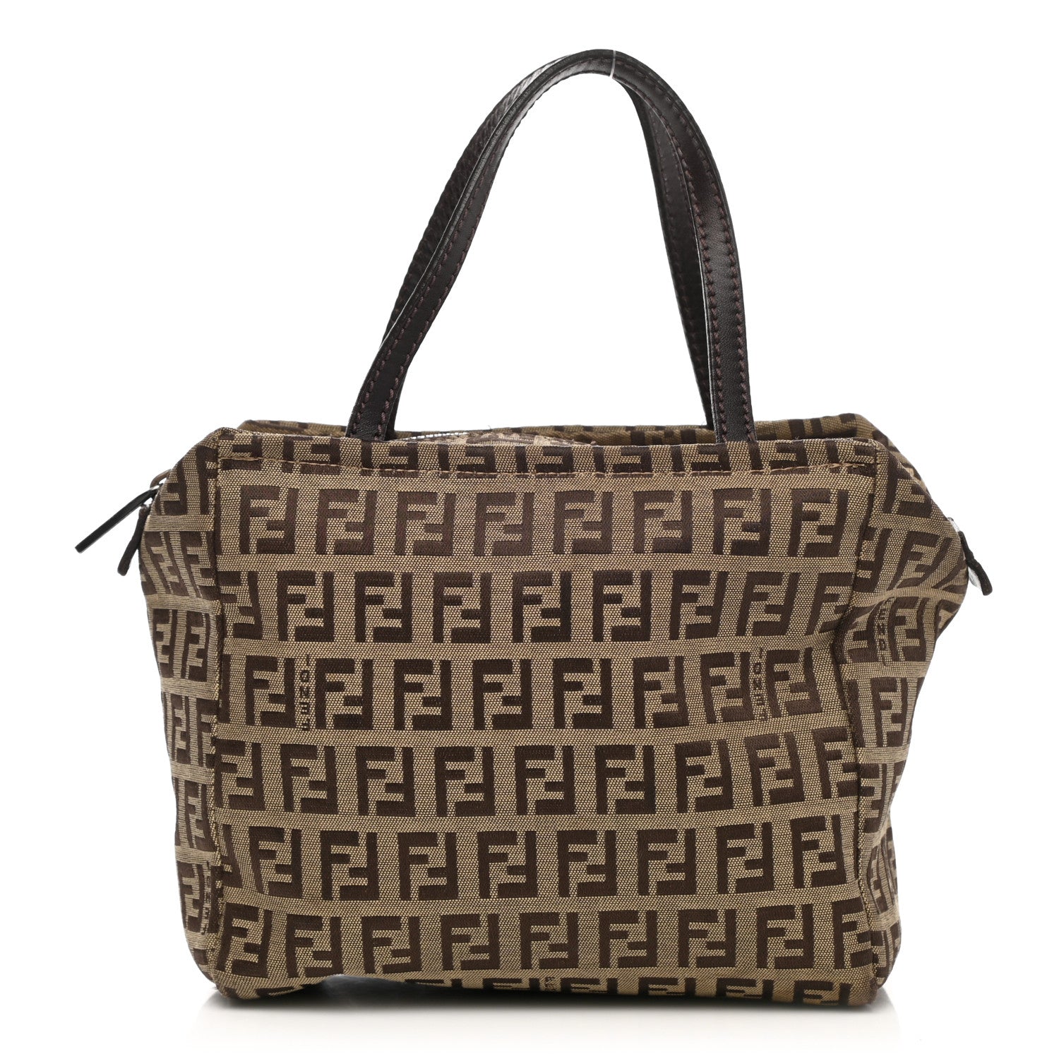 Fendi Zucchino Small Tote Tobacco 1 of 8