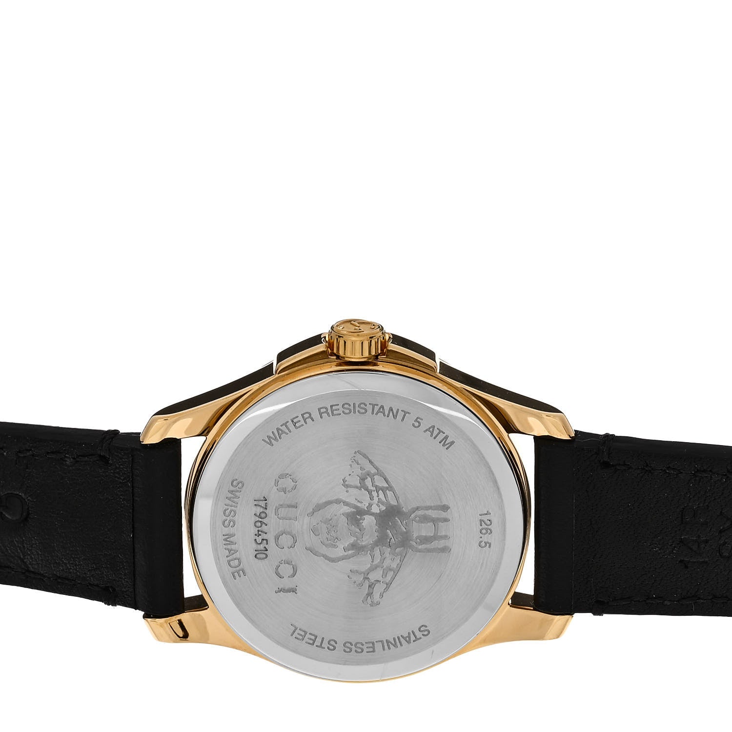 Gucci Stainless Steel Calfskin 28mm G-Timeless Quartz Watch Green 4 of 4