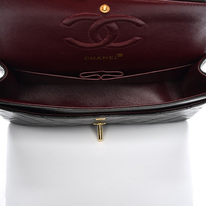 Chanel Lambskin Quilted Medium Double Flap Black 6 of 7