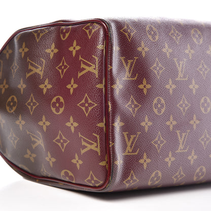 Louis Vuitton Monogram Mirage Speedy 30 Bordeaux 8 of 13