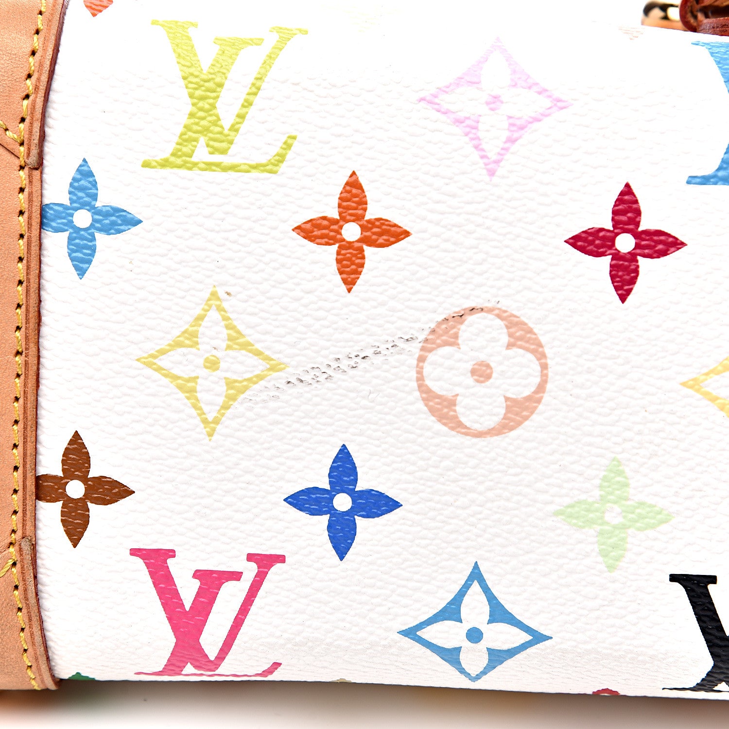Louis Vuitton Monogram Multicolor Eliza White 9 of 12