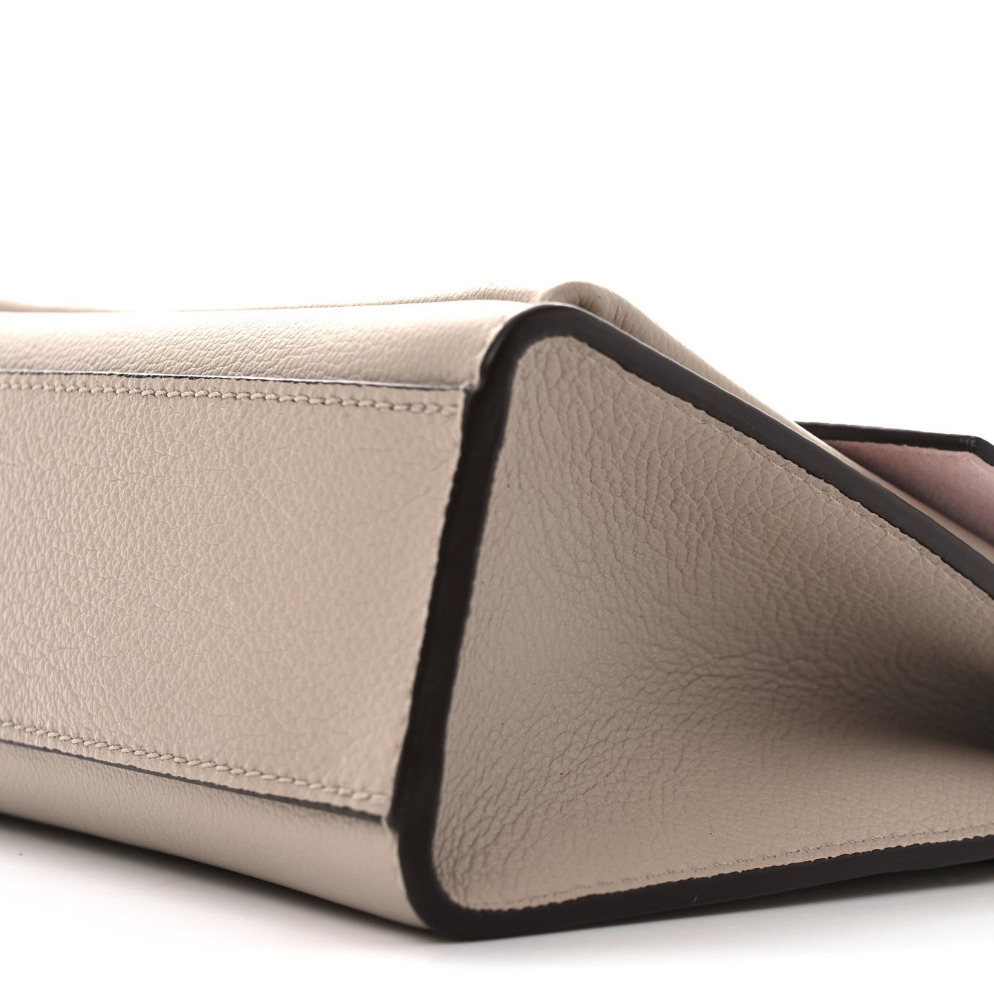 Soft Calfskin Mylockme Chain Bag BB Greige