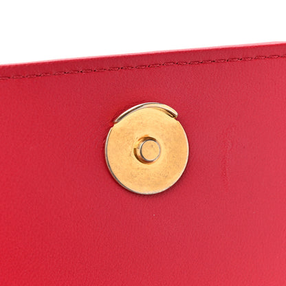 Chanel Lambskin Quilted Lucky Charms CC Crossbody Messenger Flap Red 11 of 11