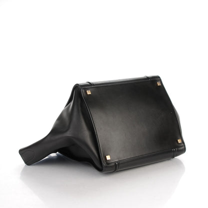 Celine Smooth Calfskin Medium Phantom Luggage Black 4 of 8