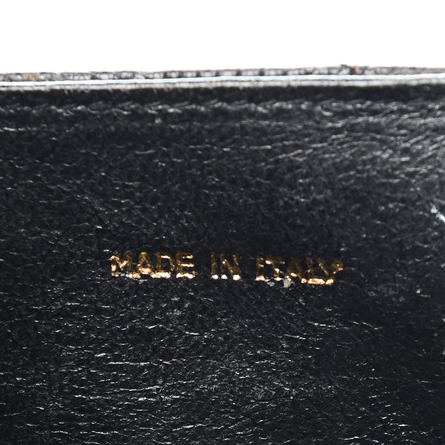 Chanel Lizard Quilted CC Single Flap Bag Black 6 of 12