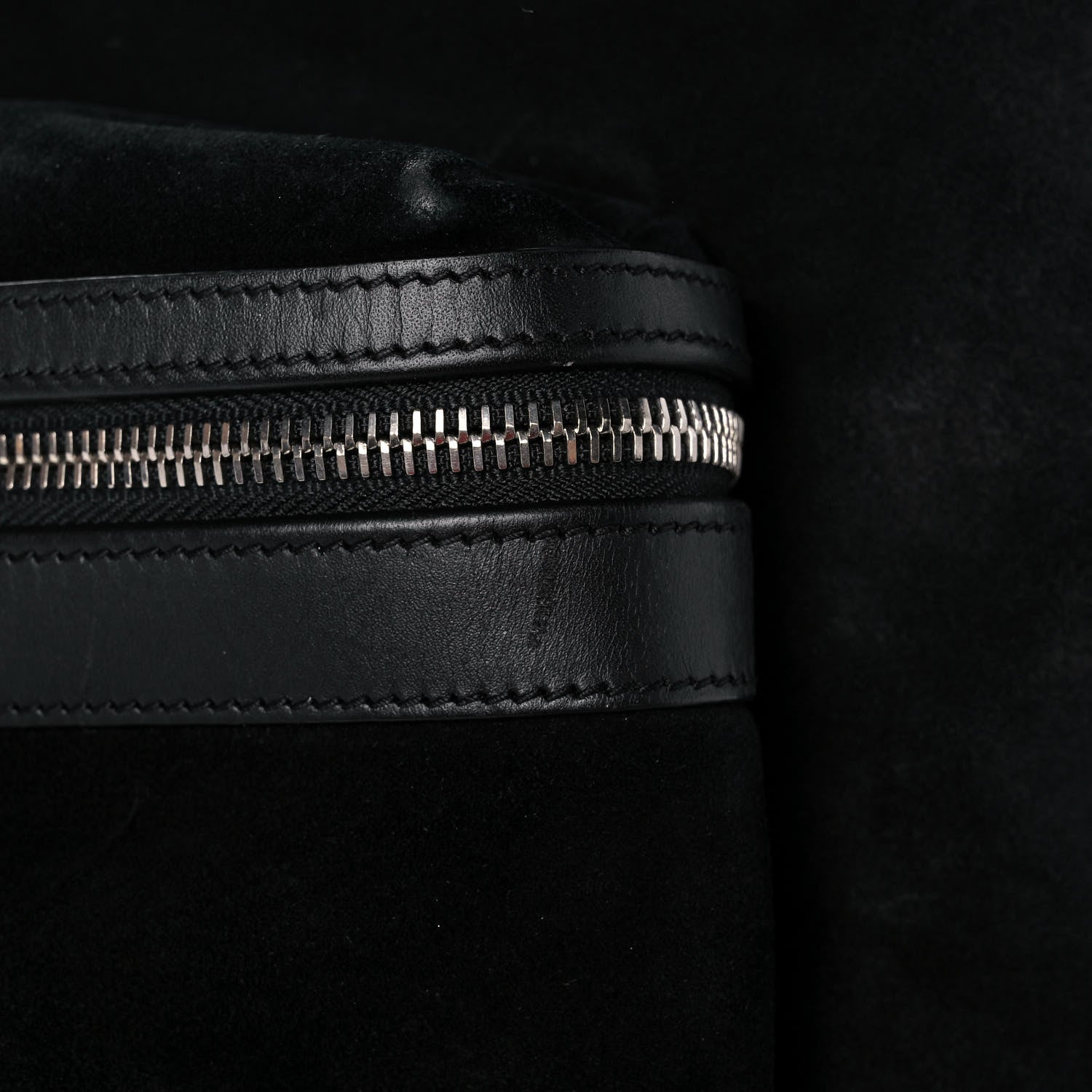 Saint Laurent Suede City Backpack Black 17 of 19