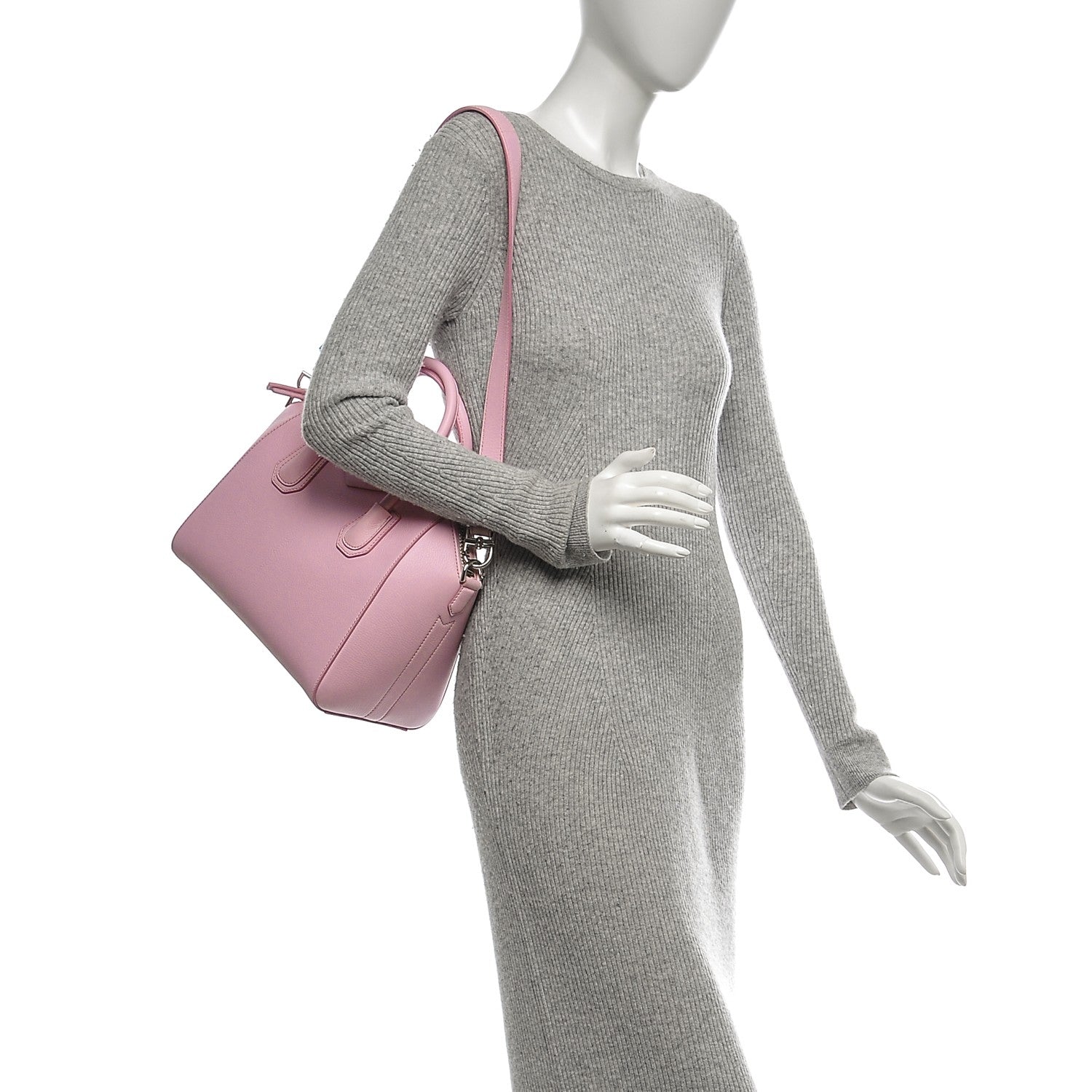 Givenchy Sugar Goatskin Small Antigona Pale Pink 2 of 6