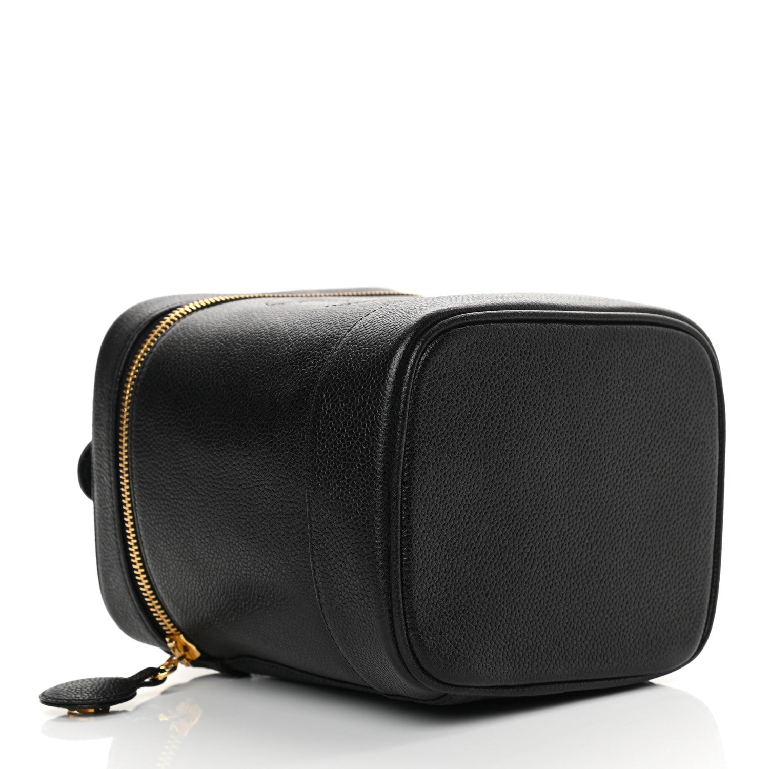 Chanel Caviar Vanity Cosmetic Case Black 4 of 11