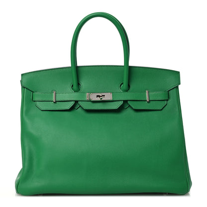 Hermes Epsom Birkin 35 Bambou 1 of 14