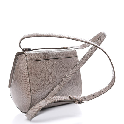 Givenchy Calfskin Lizard Embossed Mini Pandora Box Crossbody Bag Mastic 3 of 16