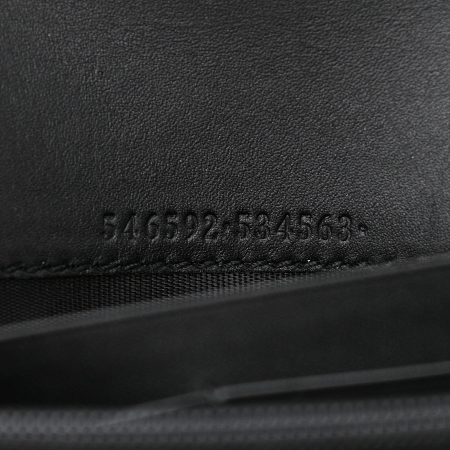 Suede Patent Web Ophidia Wallet On Chain Black