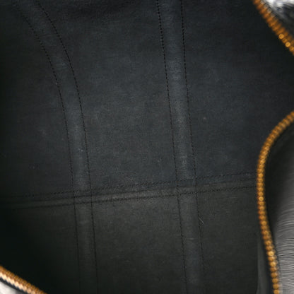 Louis Vuitton Epi Keepall 45 Black 8 of 19
