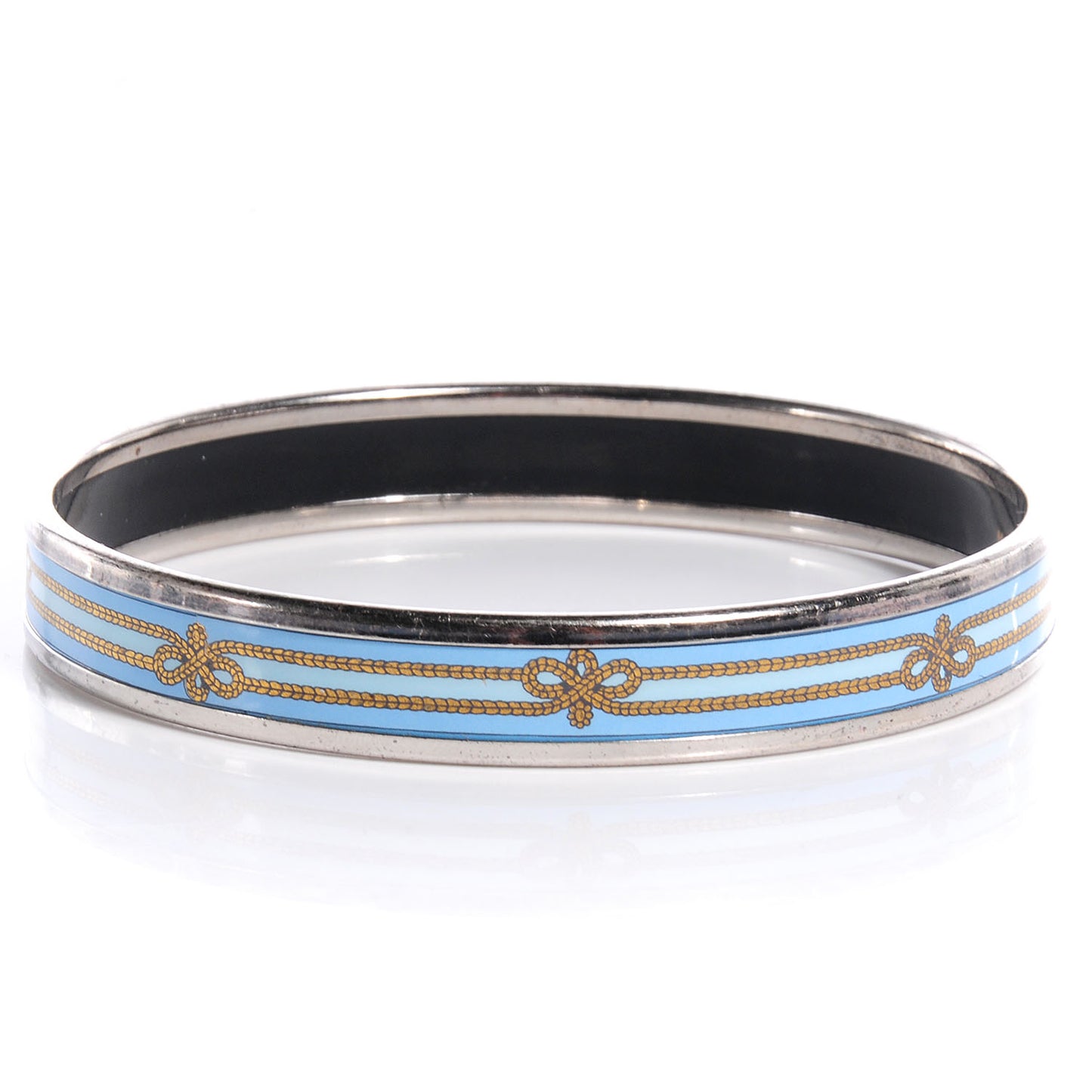 Enamel Printed Rope Narrow Bracelet 65