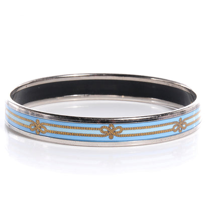 Hermes Enamel Printed Rope Narrow Bracelet 65 5 of 5