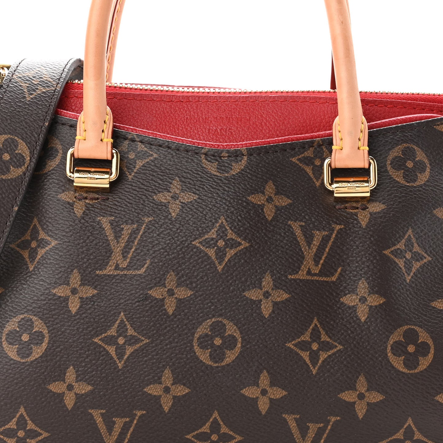 Monogram Pallas BB Cherry
