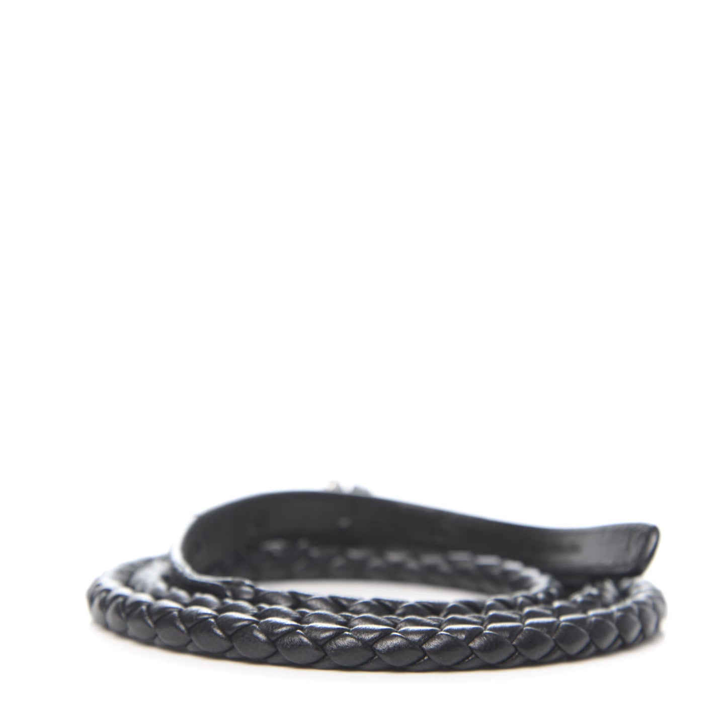 Nappa Intrecciato Belt 90 36 Black