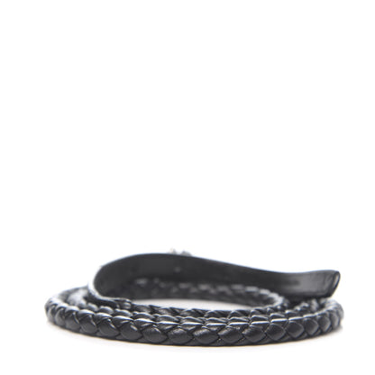 Bottega Veneta Nappa Intrecciato Belt 90 36 Black 2 of 6