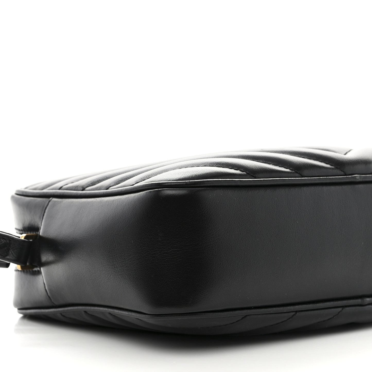 Calfskin Matelasse Monogram Lou Camera Bag Black