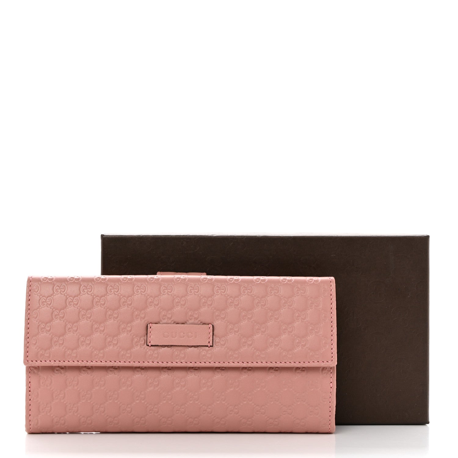 Gucci Microguccissima Flap Wallet Soft Pink 9 of 9