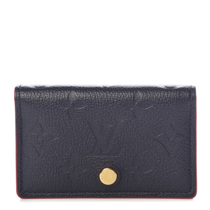 Louis Vuitton Empreinte Multicartes Marine Rouge 1 of 7