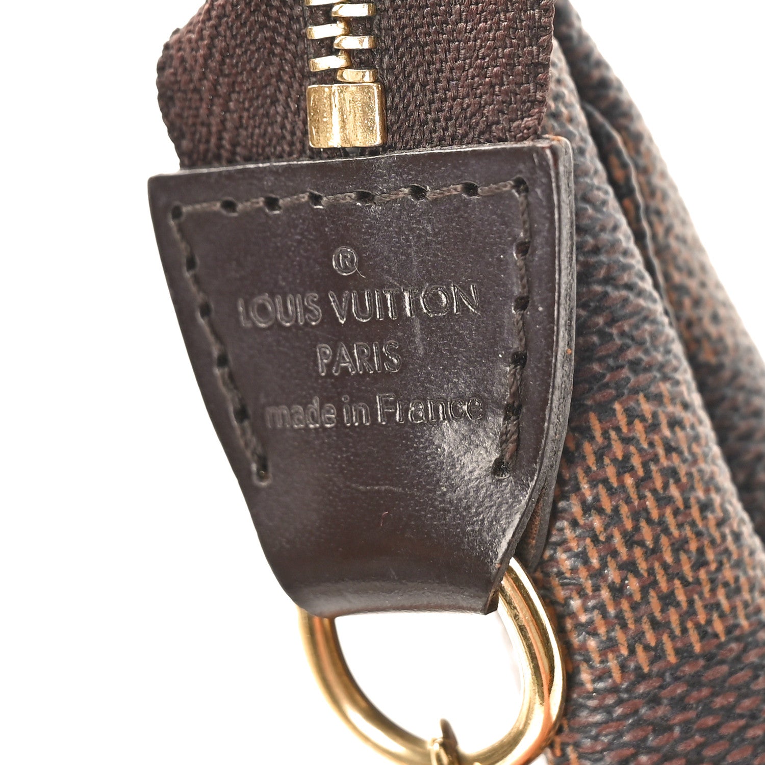 Louis Vuitton Damier Ebene Mini Pochette Accessories 8 of 10