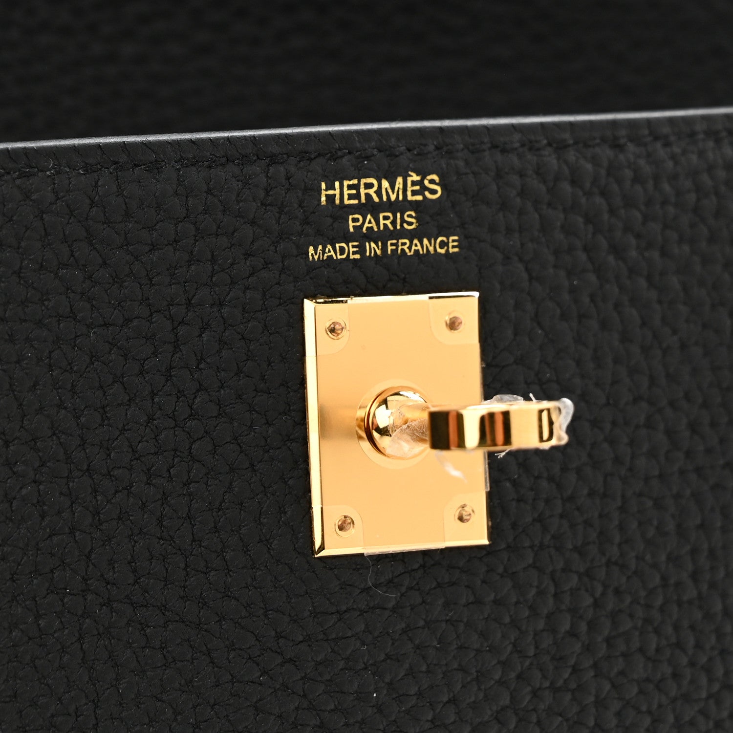 Hermes Togo Kelly Retourne 25 Black 6 of 11