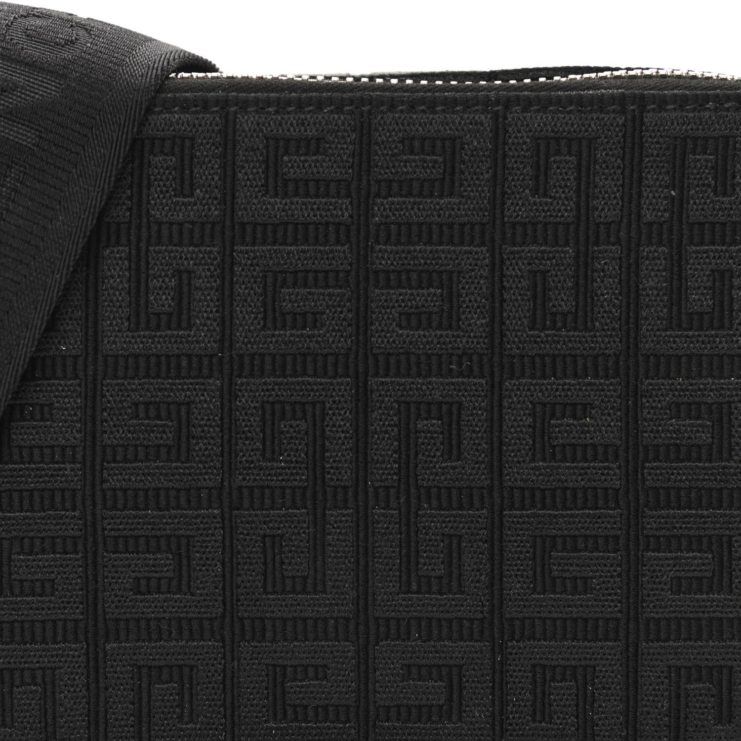 Givenchy Canvas Embroidered Antigona U 4G Camera Bag Black 8 of 10