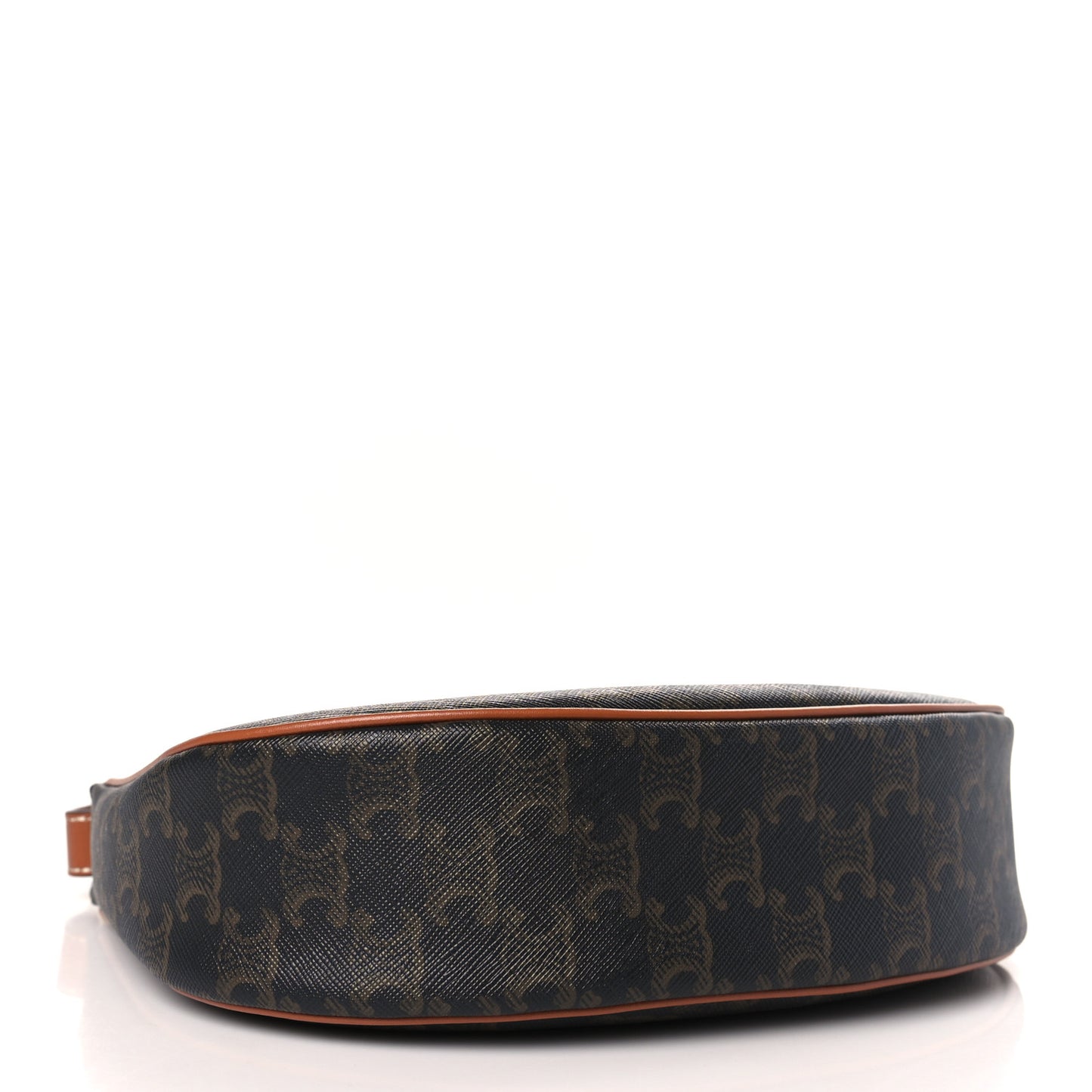 Triomphe Canvas Calfskin Ava Shoulder Bag Tan