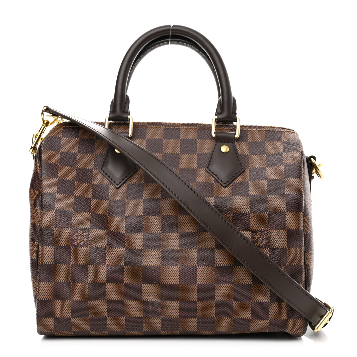 Damier Ebene Speedy Bandouliere 25