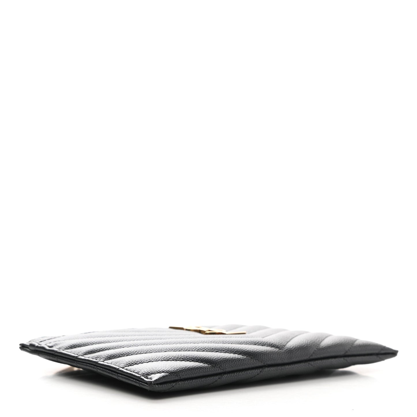 Grain De Poudre Chevron Monogram Bill Pouch Storm