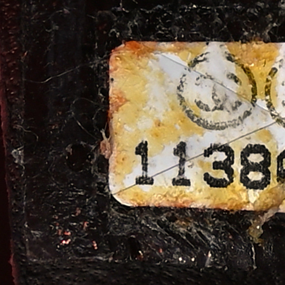 Aged Calfskin Quilted Cotton Club Bowler Pearl