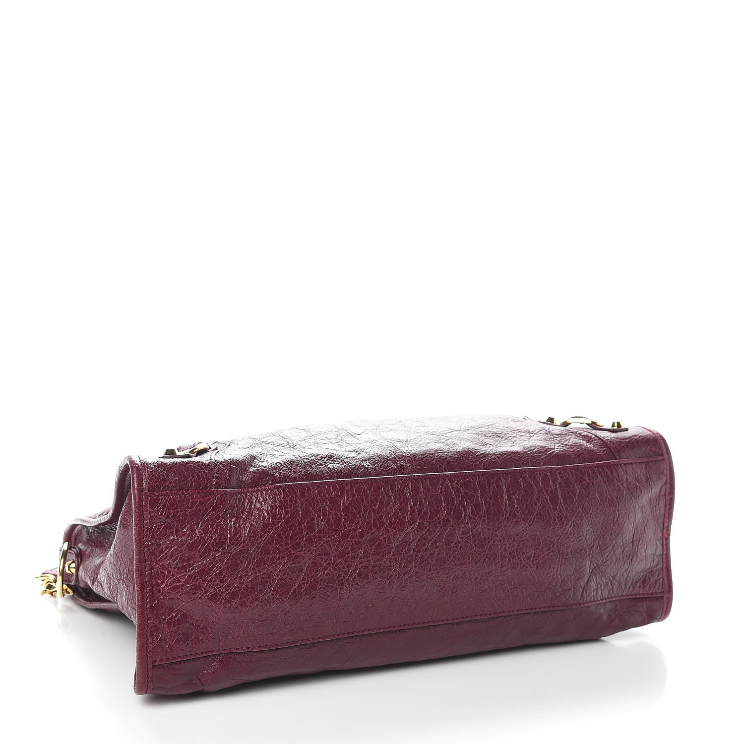 Balenciaga Agneau Classic Gold Hardware City Violet Prune 4 of 10