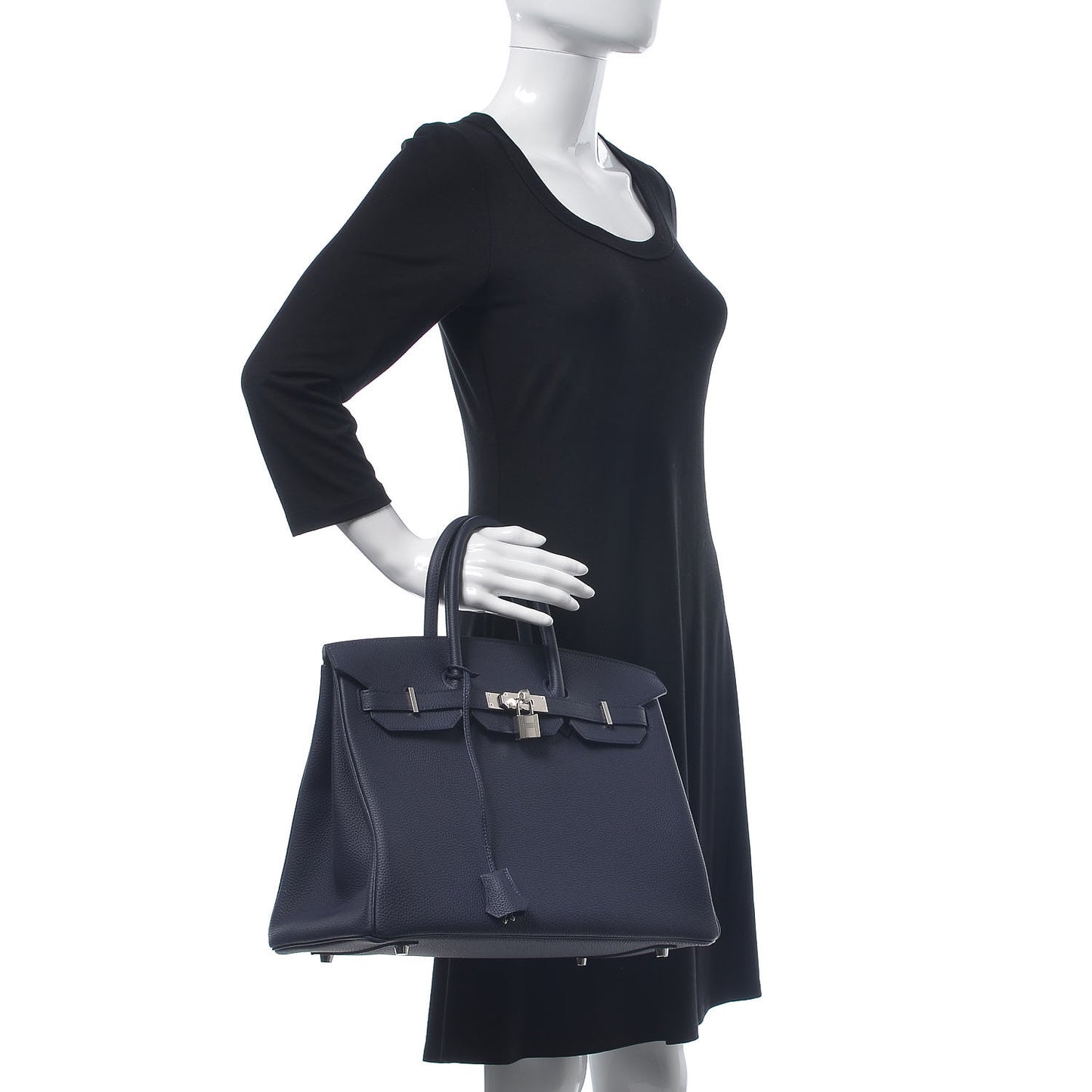 Togo Birkin 35 Bleu Nuit