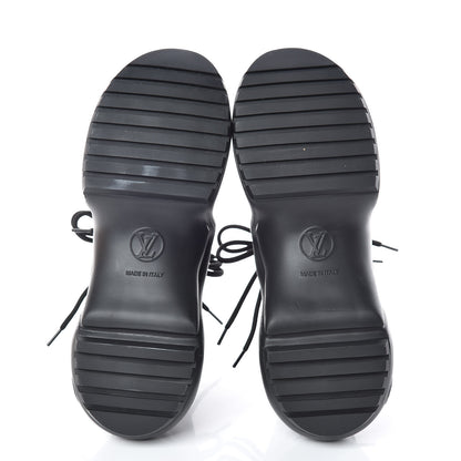 Louis Vuitton Calfskin Patent Monogram LV Archlight Sneakers 37 Black 5 of 9