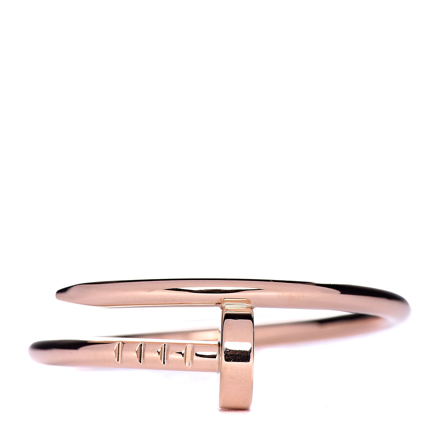 Cartier 18K Pink Gold Small Juste Un Clou Ring 60 9 1 of 6