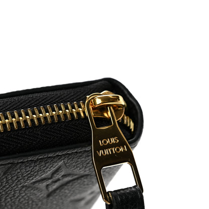 Louis Vuitton Empreinte Zippy Wallet Black 8 of 9
