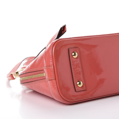Louis Vuitton Vernis Alma BB Rose Litchi 5 of 11
