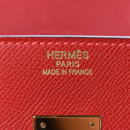 Hermes Epsom Birkin 35 Rouge Casaque 19 of 44