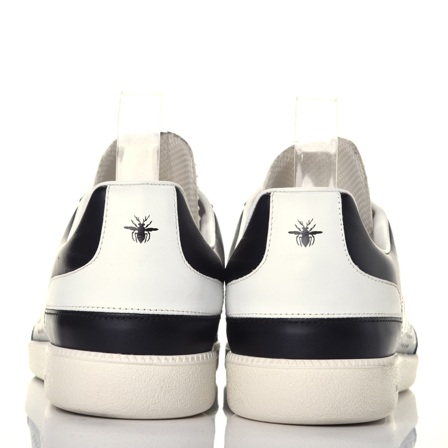 Christian Dior Homme Smooth Calfskin Suede Logo BO1 Sneakers 43 Black 5 of 10