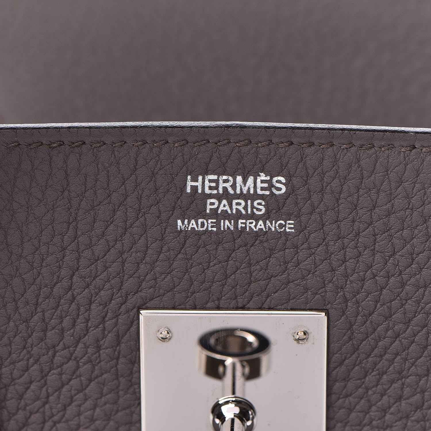 Hermes Togo Birkin 30 Etain 33 of 41