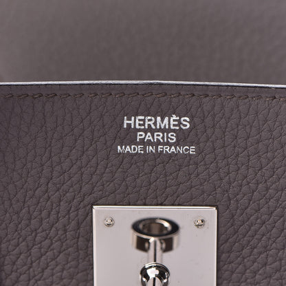 Hermes Togo Birkin 30 Etain 33 of 41