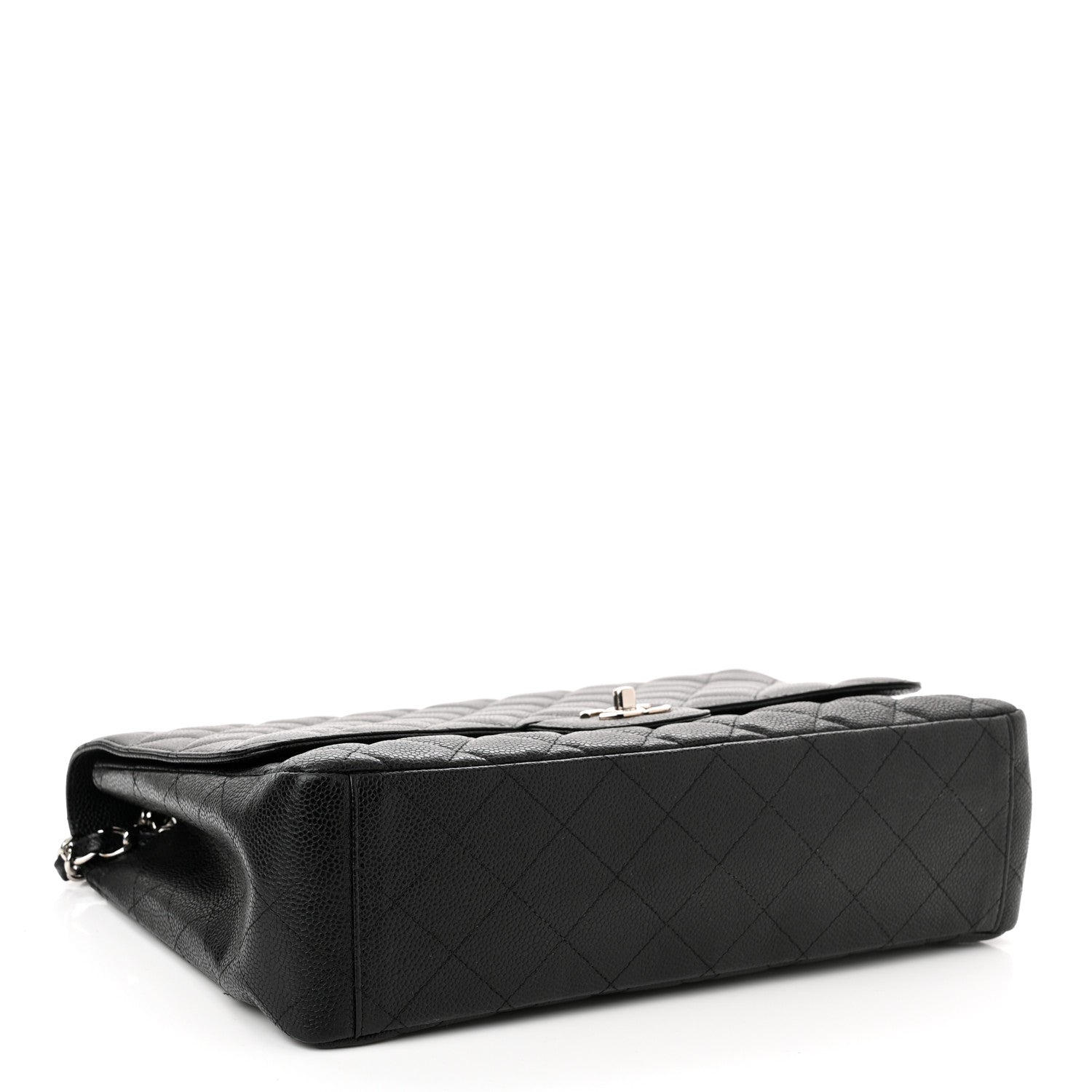 Chanel Caviar Quilted Maxi Single Flap Black 4 of 12