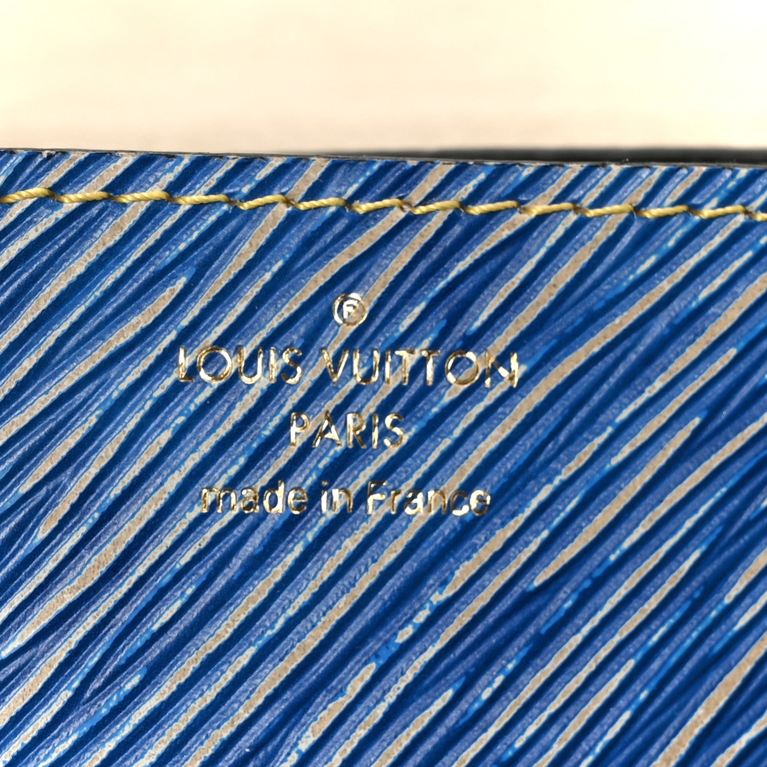 Louis Vuitton Epi Twist Shoulder Bag MM Denim Light 7 of 13